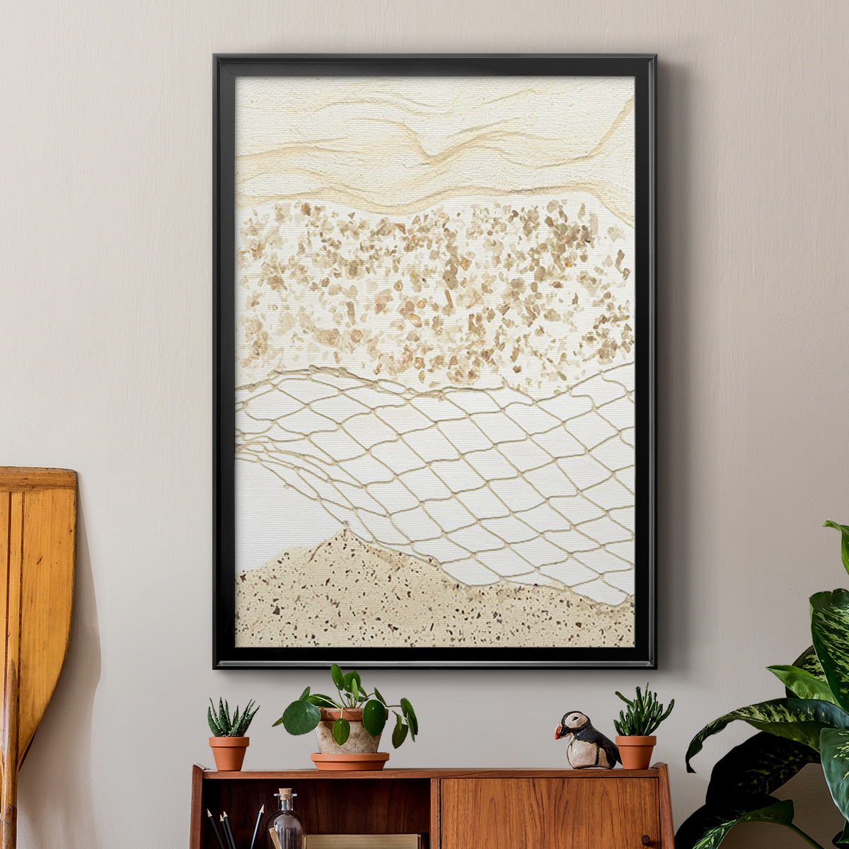 Coast Away I Premium Framed Print, in Gold, Black, or Silver - Ready to Hang