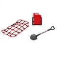 thumbnail image 4 of Universal 8 Piezas/Set Decoración Simulada Maleta Equipaje Red Pala para TRX4 SCX10 90046 1/10 RC Rojo, 4 of 5