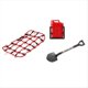 thumbnail image 4 of Universal 8 Piezas/Set Decoración Simulada Maleta Equipaje Red Pala para TRX4 SCX10 90046 1/10 RC Rojo, 4 of 5