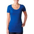 thumbnail image 1 of Next Level Apparel 3530 Women's Preshrunk T-Shirt - Royal - Large, 1 of 2