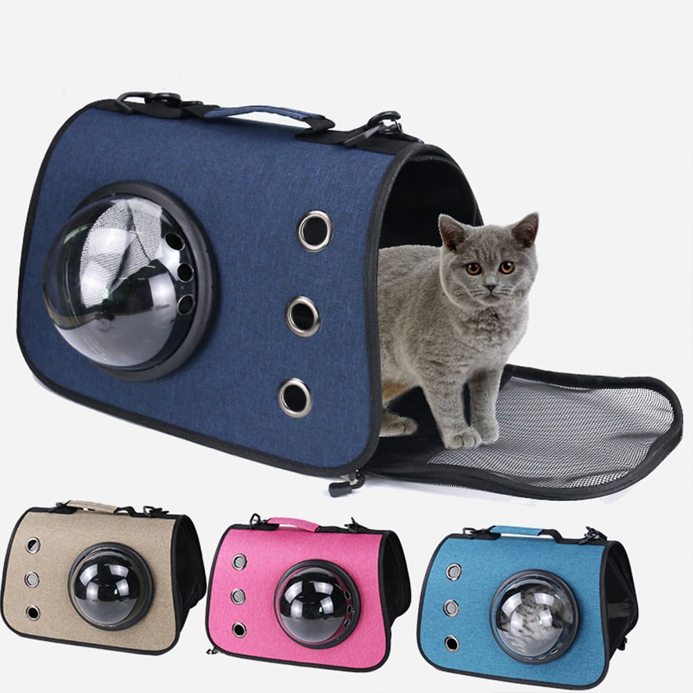 KYAIGUO Dog Carrier Dog Collapsible Backpack Portable Carrying Bag for Cats and Small Dogs