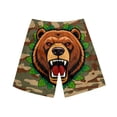 thumbnail image 5 of uublik Mens Swimming Trunks Quick Dry Swim Shorts Funny Swimwear Bathing Suits Army Green, 5 of 6