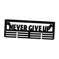thumbnail image 2 of TISHITA Metal Hanger Display Iron Display Hanger Rack for Sports Medals Sports Award never give up, 2 of 8