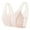 1Beige, variant on Breathable Soft Bras for Womnes，Plus Size Ice Silk Bra 18 Hour Full-Coverage Bras Front Button Brassiere Closure Wireless Support Push-Up Bra Everyday Wirefree Comfortable Support Corset
