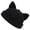 Black, variant on Cute Skullcap Hat Beanies Hat Kitten Ears Breathable Beanies Hat for Family Gatherings Friend Birthday