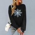 thumbnail image 6 of Xdegoge Christmas Sweaters for Women 2025 Holiday Party Xmas Tree Sweatshirts Loose Fit Merry Funny Shirts Winter Vintage Cute Ugly Sweaters Crewneck Family Long Sleeve Tops, 6 of 7