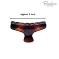 thumbnail image 4 of Parcelona French Flat Salon Small Jaw Hair Claw Clip in Tortoise Color, 4 of 5