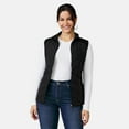 thumbnail image 2 of Free Country Women's Quilted Hybrid Vest Black S, 2 of 4