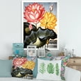 thumbnail image 3 of Designart 'Ancient Flowers II' Traditional Framed Art Print, 3 of 4