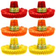 thumbnail image 1 of Sombreros de fiesta Jetec Fiesta Mexican 30 cm, 6 unidades, 1 of 6