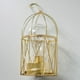 thumbnail image 5 of de Hierro/lámpara Colgante de Pared Luz Bombilla en apariencia de Jaula de Pájaros Artificiales Oficina Porche Dormitorio Decor Blanco cálido Colco Luz en forma de jaula de pájaros, 5 of 7