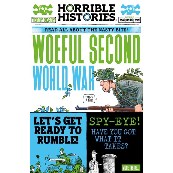 Libro Scholastic: La Segunda Guerra Mundial (Historia Horrible)