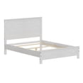thumbnail image 2 of Yes4wood Solid Wood Twin Bed Frame with Headboard, Heavy Duty Modern Rustic Twin Size Bed Frames, 2 of 9