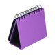 thumbnail image 1 of Desktop Photo Album, Convenient 17 Pages 3 Inch Photo Album Simple Operation Fixed Button Design Tight Inner Line  For Fuji ANGGREK Púrpura, 1 of 8