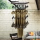 thumbnail image 2 of 2X Campana de Viento de Tubo de Metal Interior Al Aire Libre con Campana de Cobre Campanas de Viento Grandes 80cm, 2 of 9