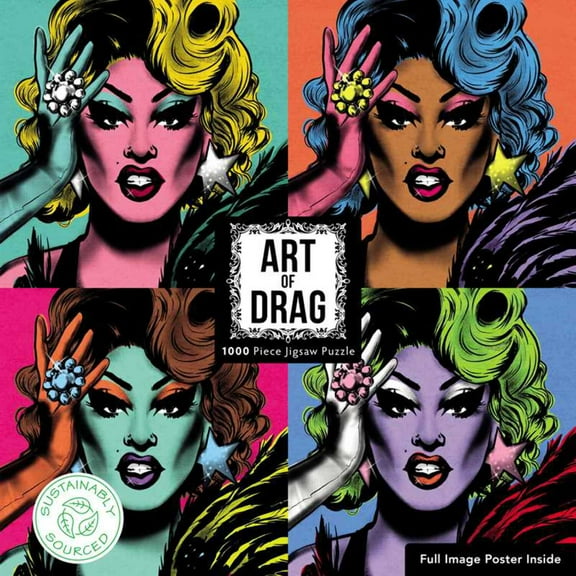 1000-piece Sustainable Jigsaws: Adult Sustainable Jigsaw Puzzle Art of Drag : 1000-pieces. Ethical, Sustainable, Earth-friendly (Jigsaw)