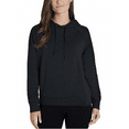 thumbnail image 4 of Eddie Bauer Ladies' Crewneck & Hoodie, 2-pack Black/Ocean Medium, 4 of 5
