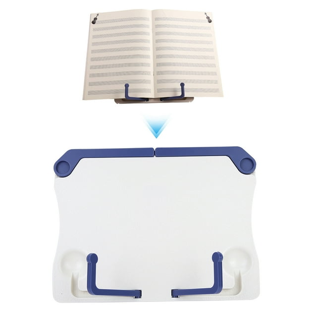 Soporte de lectura, soporte para libros de partituras musicales, soporte para libros, acabado de lujo