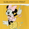 thumbnail image 5 of Disney Minnie Mouse Little Girls' Hooded Rainwear Jacket with Water-Resistant Shell Yellow Minnie Mouse Puddle, 5 of 18