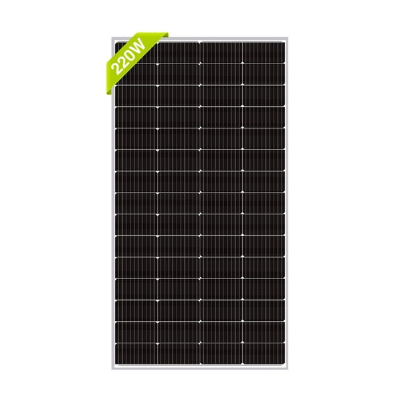 Newpowa 220W Monocrystalline Weather-Proof Solar Panel