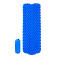 thumbnail image 2 of Colchoneta para acampar, colchoneta inflable para acampar, colchoneta para dormir de 1.97 ", colchón de aire resistente al agua duradero, alfombrilla - Azul Sunnimix Almohadilla para dormir, 2 of 8