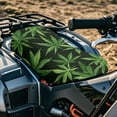 thumbnail image 2 of Garronmavis Tropical Leaf ATV Seat Covers Anti-Slip Seat Cover Protection Waterproof Polyester,Universal Fit Most ATV for Sportsman, Rancher, Foreman, Scrambler, 2 of 8