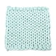thumbnail image 4 of Manta Tejida Gruesa Hecha , Lana Cómoda, Línea Gruesa, , Decoración para hogar 120 x 100 Verde claro CUTICAT Manta de punto hecha a mano, 4 of 8