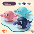 thumbnail image 3 of Bath Toys Pool Swimming Turtle For Toddlers Kids Wind-up Clockwork Toy S1W2, 3 of 5