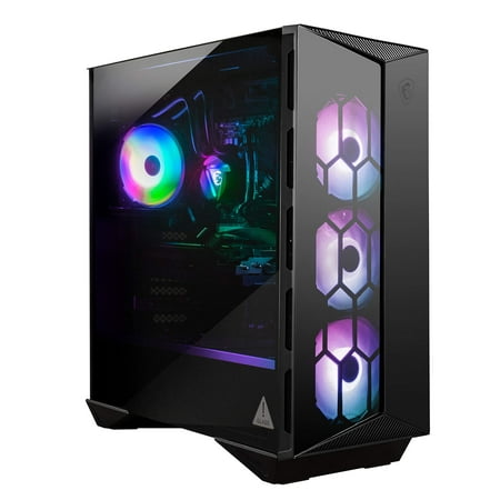 MSI Aegis RS (Tower) Gaming Desktop, Intel Core i9-11900K, GeForce RTX 3080, 16GB Memory, 1TB SSD + 2TB HDD, WiFi 6, Liquid Cooling, USB Type-C, VR-Ready, Windows 10 Home Adv. (11TE-094US)