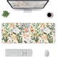 thumbnail image 1 of Floral Mouse Pad Stitched Edge XL Large Mousepad 31.5" X 12" Rubber Base Non Slip Desk Mat for Laptop Pc Computer Gaming, 1 of 4