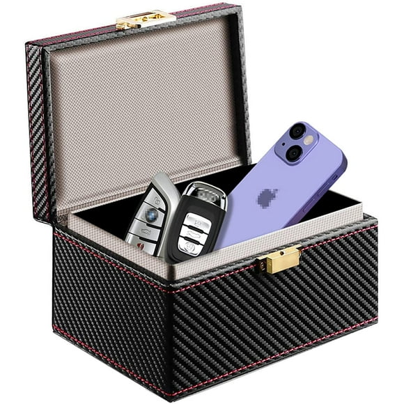 JXE JXO Faraday Box for Car Keys, Faraday Box, Key Fob Protector, Car Key Signal ing Box, RFID Box for Car Keys,