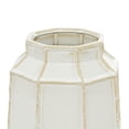 thumbnail image 5 of DecMode 9" Handmade White Ceramic Vase, 5 of 7