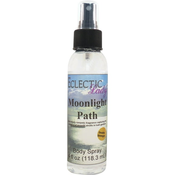 Moonlight Path Body Spray, Eclectic Lady, Hydrating Mist, Unisex (Double Strength), 4 oz