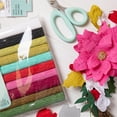 thumbnail image 3 of Sizzix Surfacez Crepe Paper, Festive Colors, 12"X24", 10 Pack, 3 of 5