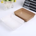 thumbnail image 3 of TELOLY 5Pcs Pizza Pan,Kraft Paper Material Pizza Stone for Oven,Disposable Boat Boxes Pizza Pan for Oven,20*15*45CM, 3 of 3