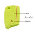 thumbnail image 3 of Coche Llave Silicona Estuche 3 Botones Panal Patrón Coche Llave Cubierta Verde, 3 of 6