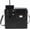 Black, variant on Unisex Polyester Crossbody Bag with Adjustable Straps, Black