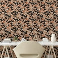 thumbnail image 2 of Ambesonne Lily Peel & Stick Wallpaper for Home, Simple Flowery Gentle Petals, 13"x36", Ginger Eggshell Brown, 2 of 5