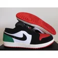 thumbnail image 1 of Ni - ke Ni - ke AIR JORDAN 1 LOW Q54 "QUAI 54" WHITE-BLACK-SCENERY GREEN SZ 16 [FQ6703-100], 1 of 5
