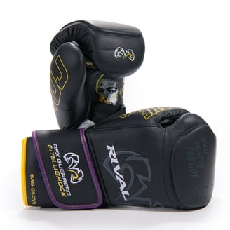Rival Boxing RFX-Guerrero-V HDEF Bag Gloves - 10 oz. - White/Gold