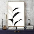 thumbnail image 3 of IDEA4WALL Framed Canvas Print Wall Art Textured Red Color Block Duo Geometric Shapes Illustrations Modern Art Chic Colorful for Living Room, Bedroom, Office - 24"x36" Natural, 3 of 4