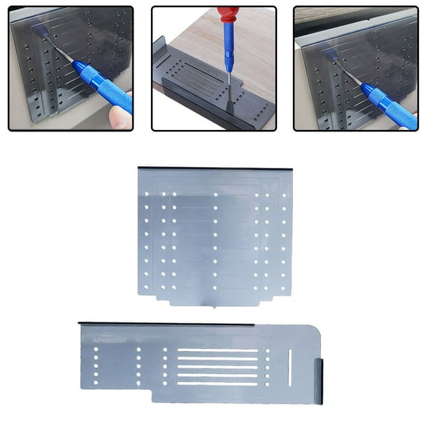 Drawer Knob Handle Pull Drill Mounting Template Drill Template