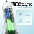 thumbnail image 6 of OasiSmile Water Flossers for Teeth Clean, Cordless 260ML Portable Oral Irrigator with 5 Jet Tips, DIY Mode Rechargeable Dental Floss Picks for Home Travel, White, 6 of 9