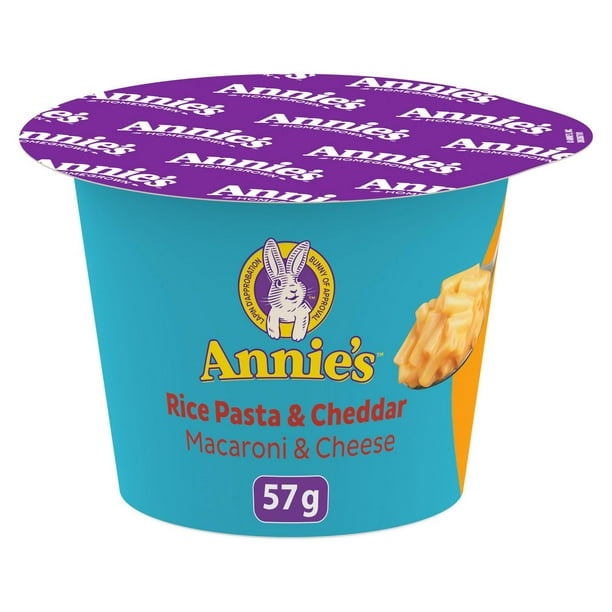 Macaroni et fromage Pâtes de riz et cheddar sans gluten d'Annie's Homegrown 57 g