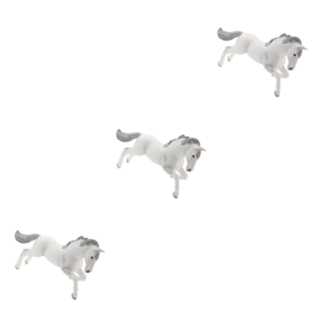 Modelo de Animal estático Bewildely juguete para niños y adultos corriendo caballo Type1