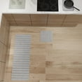 thumbnail image 4 of Diatomite Quick-Dry Water-Absorbing Kitchen Mat Sets - X-Large + Small Gray Mats, 4 of 7