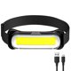 thumbnail image 3 of Linterna frontal LED recargable lámpara frontal con 3 modos para correr acampar y caminar, 3 of 5