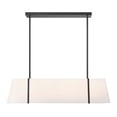 thumbnail image 5 of FUL-917-BK Crystorama Lighting Fulton - 4 Light Chandelier-9.75 Inch Tall and 41.75 Inch Wide-Black Finish, 5 of 7