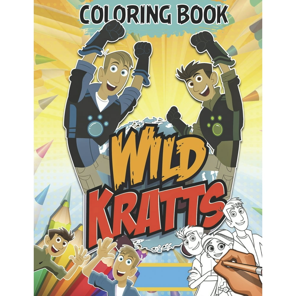 Wild Kratts Coloring Book 30 Exclusive Illustrations (Paperback