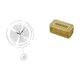 thumbnail image 1 of Adorno De Reloj De Pared Acrílico Con Números Arábigos Grandes Y Diseño Ligero Y Silencioso Para Cocina, Estudio, Caja De Pañuelos De Estilo Rústico, Soporte Para Papel Higiénico, Baño,, 1 of 8